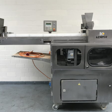 Brötchenanlage zur Herstellung von eckigen, rustikalen Brötchen, Fabr. Kemper, Type Quadro-Star,